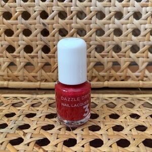 Dazzle Dry Apple of My Eye Mini Red Shimmer Nail Polish